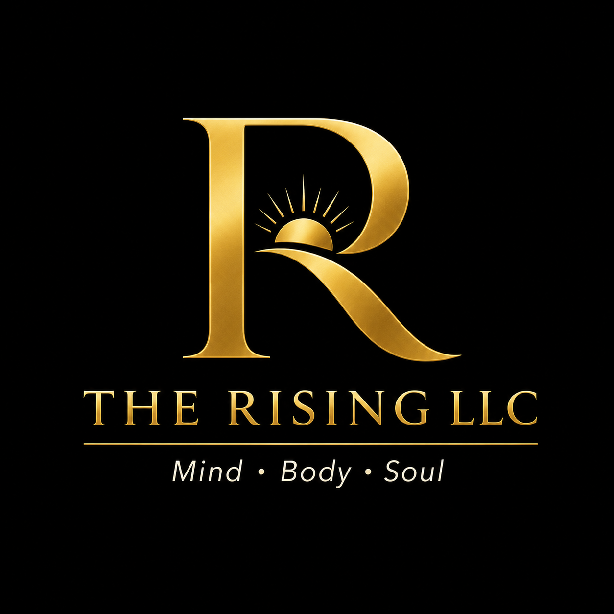 The Rising LLC logo